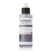 Korean Dr. Melaxin Peel Shot White and Black Rice Exfoliating Essence Moisturizing Gentle Exfoliation Soften Serum Skin Care